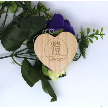 Wedding Gifts Wooden USB Flash Drive Custom  Logo 4GB 8GB Bamboo USBStick